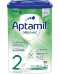 Преходно мляко Aptamil - Organic 2, 6-12 месеца,  опаковка 800 g - 1t