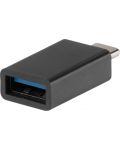 Адаптер Vivanco - 45352, USB-C/USB-A, черен - 2t