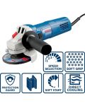 Ъглошлайф Bosch - Professional GWS 750 S, 750 W, M 14, 125 mm - 3t