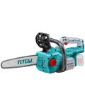 Акумулаторен безчетков верижен трион TOTAL - Industrial, 20 V, без батерия - 1t