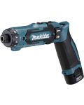 Акумулаторен винтоверт Makita - DF012DSE, 7.2V, 1.5 Ah, 2xBL0715 - 3t