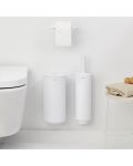 Аксесоари за тоалетна Brabantia - MindSet, бял, 3 части - 3t