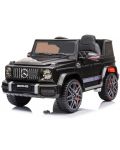 Акумулаторен джип Moni - Mercedes G63, черен мат - 1t