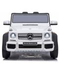 Акумулаторен джип Chipolino - Mercedes Maybach G650, бял - 2t