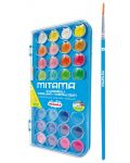 Акварелни бои Mitama - 36 цвята, измиващи се - 1t