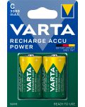 Акумулаторна батерия VARTA - Recharge Accu Power, C, 2 бр. - 1t