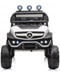 Акумулаторен джип Chipolino - Mercedes Unimog, бял - 2t