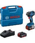 Акумулаторен ударен гайковерт Bosch - Professional GDR 18V-200, 2 x GBA 18V - 1t