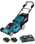 Акумулаторна самоходна косачка Makita - DLM539CT2, 2x18V LXT, 70 l, 2x5 Ah - 1t