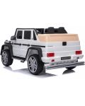 Акумулаторен джип Chipolino - Mercedes Maybach G650, бял - 4t