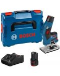 Акумулаторна фреза Bosch - Professional GKF 12V-8, 2xGBA 12V 3.0 Ah - 1t