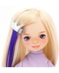 Аксесоари за кукла Orange Toys Sweet Sisters - Розови обувки, чанта и лилав кичур - 3t