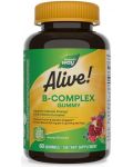 Alive B-Complex Gummy, 60 желирани таблетки, Nature's Way - 1t