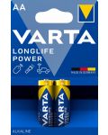 Алкални батерии VARTA - Longlife Power, АА, 2 бр. - 1t