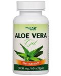 Aloe Vera Gel, 5000 mg, 60 софтгел капсули, Phyto Wave - 1t
