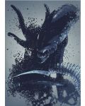 Метален постер Displate - Alien warrior - 1t