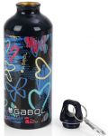 Алуминиева бутилка за вода Gabol Tizas - 600 ml - 2t