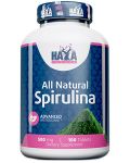 All Natural Spirulina, 100 таблетки, Haya Labs - 1t