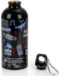 Алуминиева бутилка за вода Gabol Training  - 600 ml - 2t