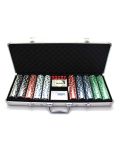 Алуминиево куфарче Foxy Trade, с 500 покер чипа - 1t