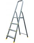 Aлуминиева стълба Denzel - 4 стъпала, сгъваема конструкция - 1t