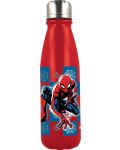 Алуминиева бутилка Stor - Spider-Man, 600 ml - 1t