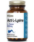 Acti L-Lysine, 600 mg, 60 веге капсули, Herbamedica - 1t