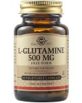 L-Glutamine, 500 mg, 50 растителни капсули, Solgar - 1t