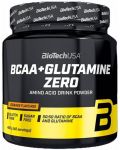 BCAA + Glutamine Zero, портокал, 480 g, BioTech USA - 1t