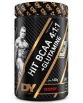 HIT BCAA 4:1:1 + Glutamine, череша, 450 g, Dorian Yates Nutrition - 1t