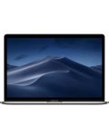 Лаптоп Apple MacBook Pro - 15", Touch Bar, сребрист - 1t