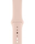 Смарт часовник Apple S4 - 44mm, розов, pink sand силиконова каишка - 4t