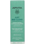 Apivita Just Bee Clear Хидратиращ матиращ крем за лице, 40 ml - 2t