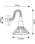 Аплик Rabalux - Daryl 5270, IP20, E27, 1 x 40W, черен - 2t