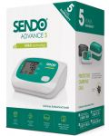 Апарат за кръвно налягане Sendo Advance 3, пълен автомат, с адаптер - 2t