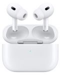 Безжични слушалки Apple - AirPods Pro 2nd Gen, TWS, ANC, бели - 1t