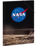 Папка с ластик Ars Una NASA - А4, логото на НАСА - 1t