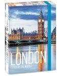 Кутия с ластик Ars Una Cities А4 - Лондон, изглед към Биг Бен - 1t