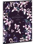 Ученическа тетрадка A4, 40 листа Ars Una Botanic - Orchid - 1t