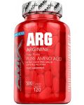 Arginine, 120 капсули, Amix - 1t