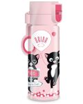 Детска бутилка Ars Una Think Pink - 475 ml - 1t