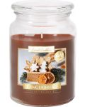 Ароматна свещ Bispol Premium - Gingerbread, 500 g - 1t
