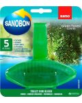 Ароматизатор за тоалетна Sano - WC Green Forest, 55 g - 1t