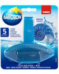 Ароматизатор за тоалетна Sano - WC Bon Blue, 55 g - 1t