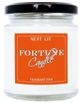 Ароматна свещ с късметче Next Lit Fortune Candle - Fragrant Five, на английски - 1t
