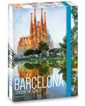 Кутия с ластик Ars Una Cities A4 - Barcelona - 1t