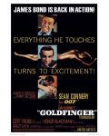 Арт принт Pyramid Movies: James Bond - Goldfinger Excitement - 1t
