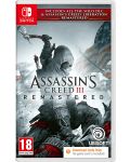 Assassin's Creed III Remastered + All Solo DLC & Assassin's Creed Liberation - Код в кутия (Nintendo Switch) - 1t