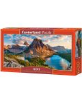Панорамен пъзел Castorland от 600 части - Национален парк Банф, Канада - 1t