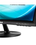 Asus VT207N, 19.5" Touch-Screen 10 point, WLED TN, Glare 5ms, 1000:1, 100000000:1 DFC, 200cd, 1600x900, DVI-D, D-Sub, USB2.0 (Upstream for touch), Adapter built in, Tilt, Black - 3t